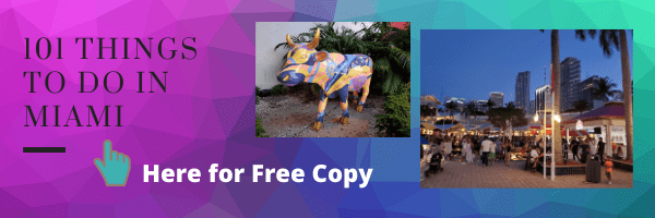 Button to download Free List of Things to Do in Miami
