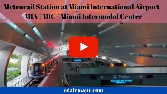 Metrorail Station at MIA